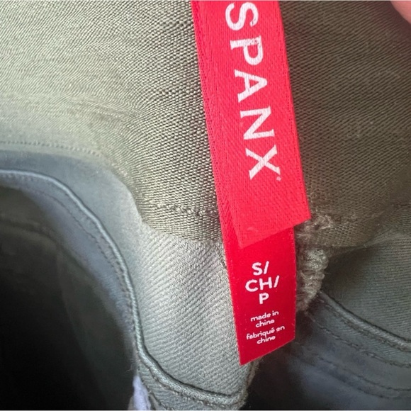 Spanx Stretch Twill High Rise Wide Leg Pant size small - Picture 9 of 10